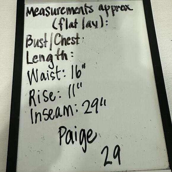 Paige Jeans Women Size 29 Hoxton Skinny Ankle Peg High Rise Button Fly - Picture 12 of 12